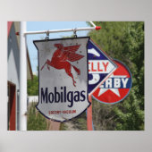  Gasoline Adverteren Poster (Voorkant)