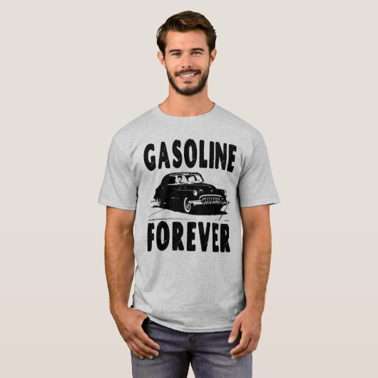 Gasoline Forever T-shirt (Voorkant volledig)