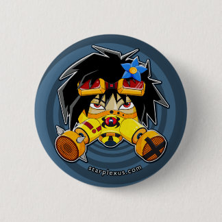 gasoline sakura-knop ronde button 5,7 cm