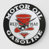  gasoline wandklok (Voorkant)