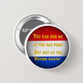 Gasoverval Ronde Button 5,7 Cm (Voorkant /achterkant)