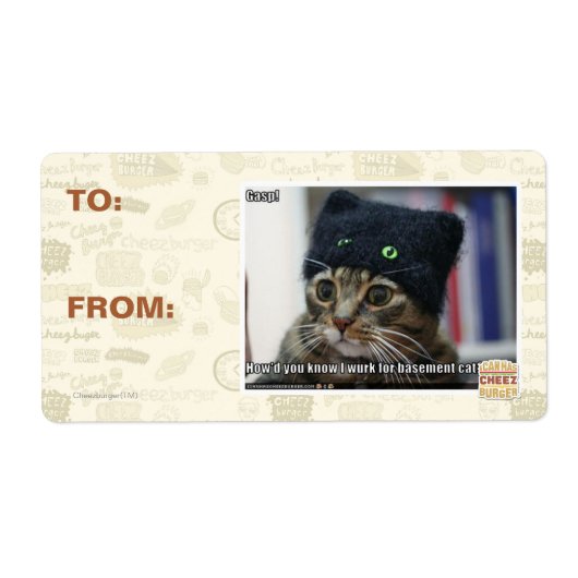 Gasp! Etiket (Voorkant)