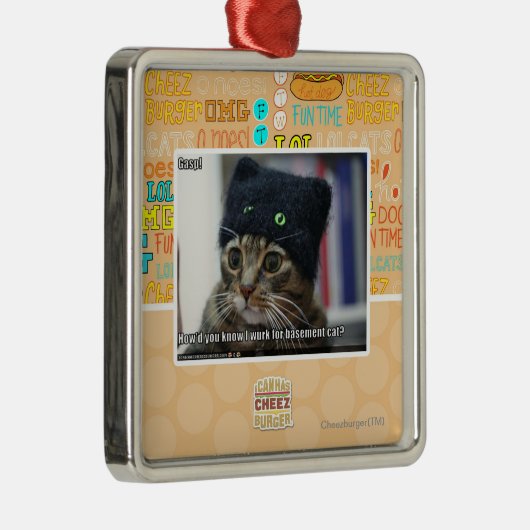 Gasp! Metalen Ornament (Rechts)