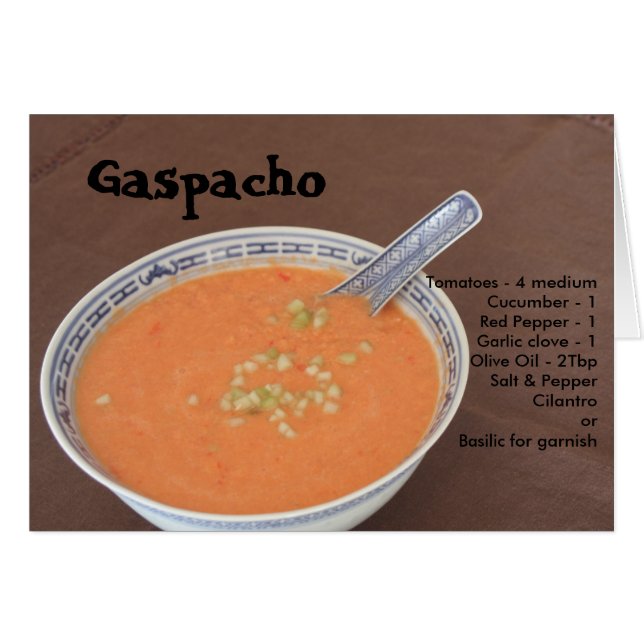 Gaspacho (Voorkant Horizontaal)