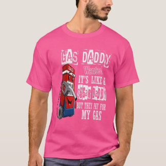 Gaspappa Gezocht Funny Gasprijs T-shirt