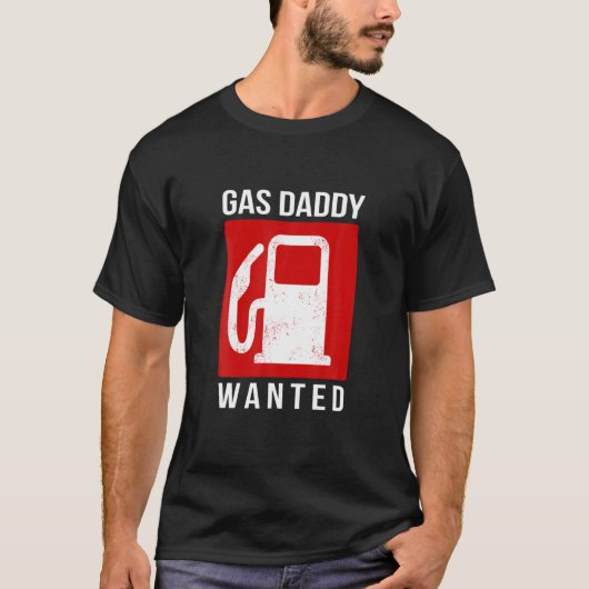 Gaspappie Gezocht T-shirt (Voorkant)