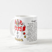 Gaspar, de oorsprong, de betekenis en de rest koffiemok (Voorkant links)