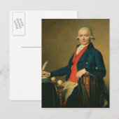 Gaspard Meyer of het Man in de rode drijfveer Briefkaart (Voorkant / Achterkant)