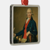 Gaspard Meyer of het Man in de rode drijfveer Metalen Ornament (Rechts)
