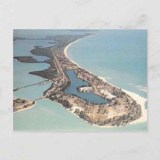 Gasparilla Island Boca Grande uitzicht Briefkaart (Voorkant)