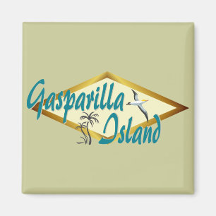 Gasparilla Island Florida strandontwerp Magneet