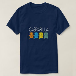 Gasparilla Island Florida strandstoelen T-shirt
