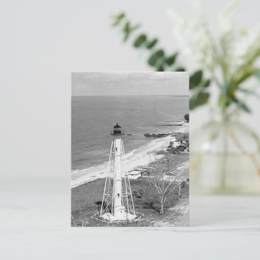 Gasparilla Island Rear Range Lighthouse Briefkaart (Staand voorkant)