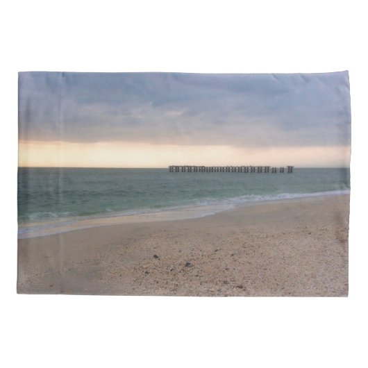 Gasparilla Island Sunset Kussensloop (Achterkant-Links)