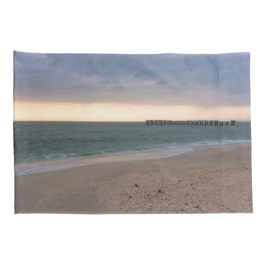 Gasparilla Island Sunset Kussensloop (Achterkant-Rechts)