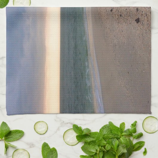 Gasparilla Island Sunset Theedoek (Gevouwen)