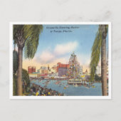 Gasparilla piratenschip dat de haven binnenvaart Briefkaart (Voorkant)