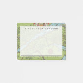 Gaspe Peninsula, Canada Map Post-it® Notes (Voorkant)