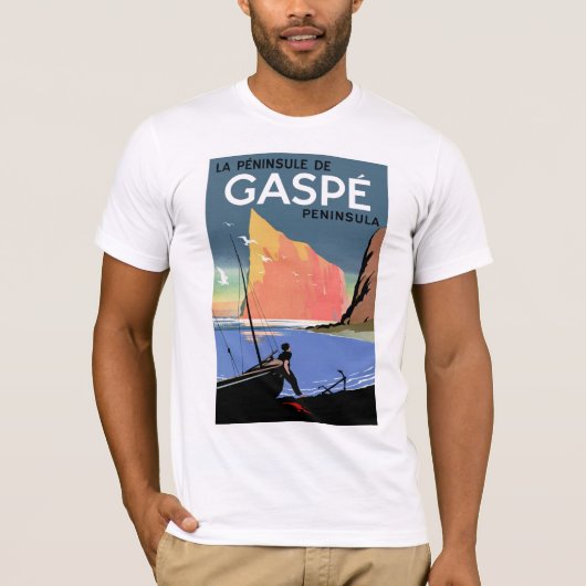 Gaspé Peninsula ~ Canada T-shirt (Voorkant)