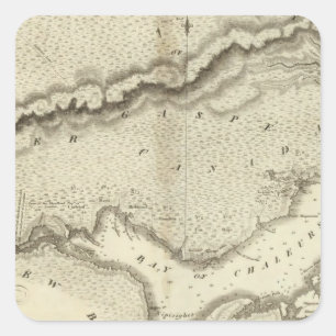 Gaspe Peninsula Vierkante Sticker