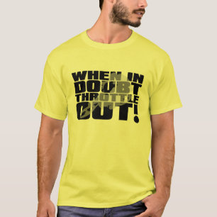 Gaspedaal Uit Dirt Bike Motocross Grappig T-shirt