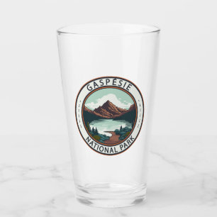 Gaspésie Nationaal Park Canada Badge Glas