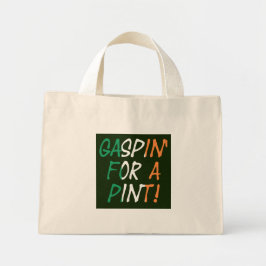 Gaspin voor een pint ttcnt mini tote bag