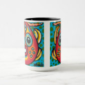 "Gasping Gilda" 11oz drank mok (Midden)