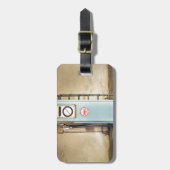 gaspomp bagagelabel (Voorkant verticaal)