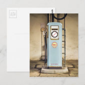 gaspomp briefkaart (Voorkant / Achterkant)