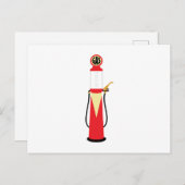 Gaspomp Briefkaart (Voorkant / Achterkant)