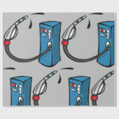 Gaspomp Cadeaupapier (Vlak)