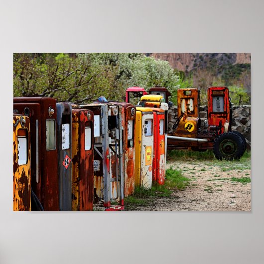 Gaspomp Conga Line in New Mexico Poster (Voorkant)