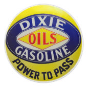  gaspomp Dixie-olie Gasoline warmloopera Keramische Knop (Voorkant)