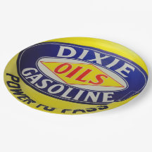  gaspomp Dixie-olie Gasoline warmloopera