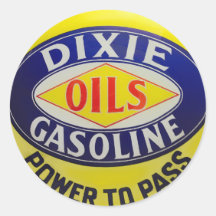  gaspomp Dixie-olie Gasoline warmloopera