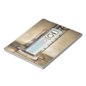 gaspomp notitieblok (Linkerzijde)