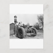  gaspomp op het Boerderij, 1940 Briefkaart (Voorkant)