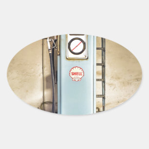 gaspomp ovale sticker