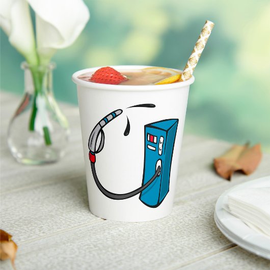 Gaspomp Papieren Bekers