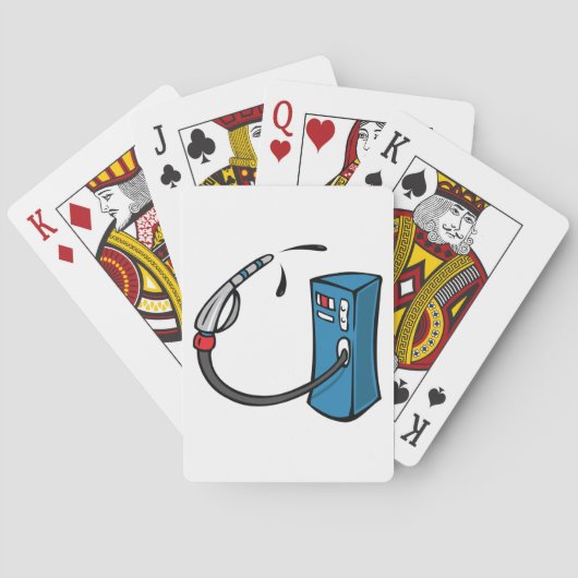 Gaspomp Pokerkaarten (Achterkant)