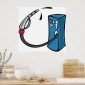 Gaspomp Poster (Keuken)