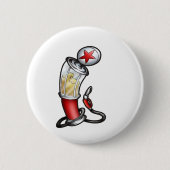 Gaspomp Ronde Button 5,7 Cm (Voorkant)