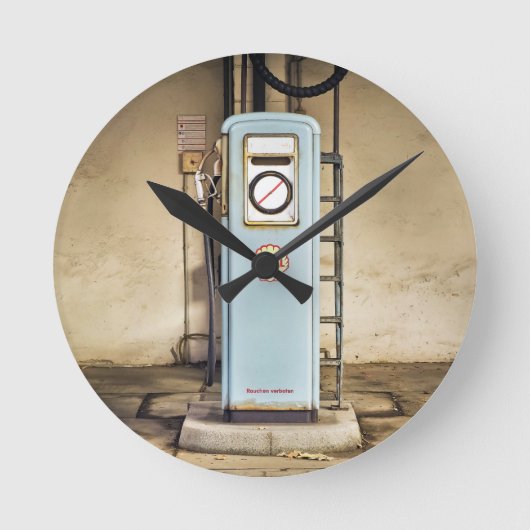 gaspomp ronde klok (Voorkant)