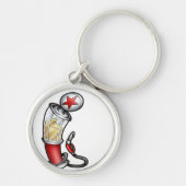 Gaspomp Sleutelhanger (Voorkant)