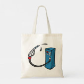 Gaspomp Tote Bag (Achterkant)