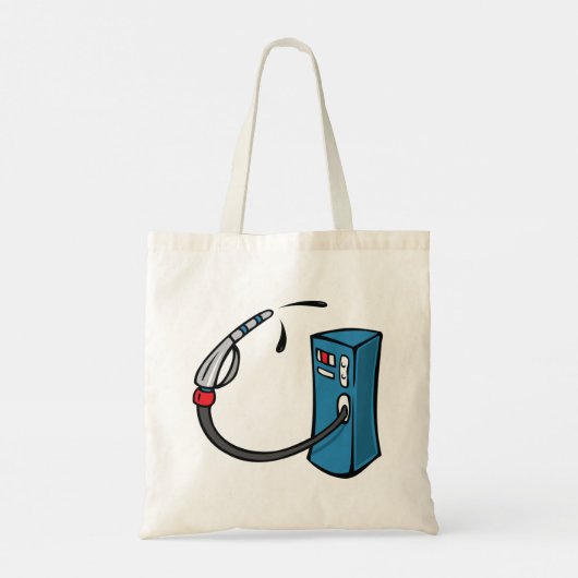 Gaspomp Tote Bag (Achterkant)
