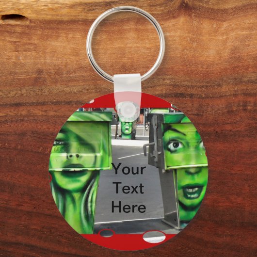 Gaspompen Sleutelhanger (Voorkant)