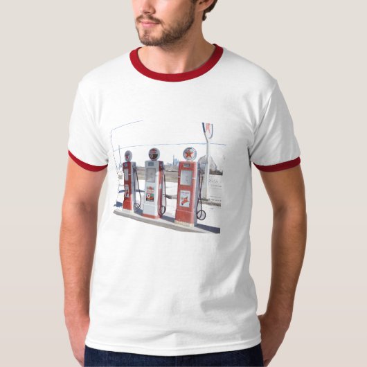 gaspompen t-shirt (Voorkant)