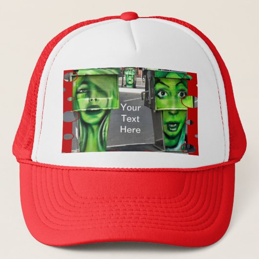 Gaspompen Trucker Pet (Voorkant)